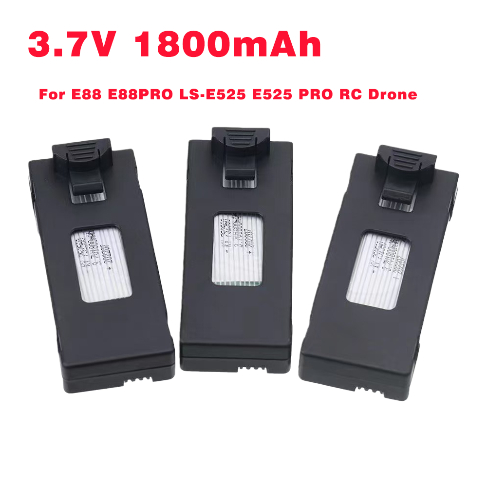 Drone Rc E88 Pro - 3.7V 1800Mah RC Drone Pil Aksesuarı