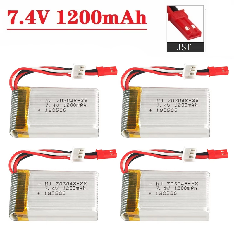 Drone Lipo Battery - Lipo Pil 2S 7.4V 1200mAh 703048