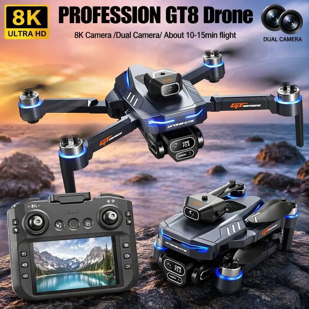 Drone Gt8 Rc - Drone GT8 4K Fırçasız Motor Kontrol