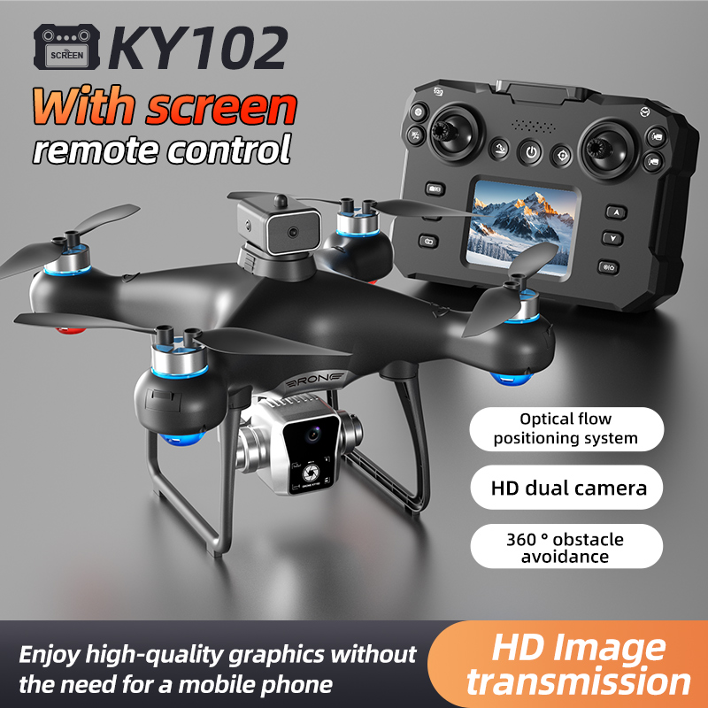 Drone Ky102 Rc - Yeni KY102 Ekranlı Rc Drone Profesyonel