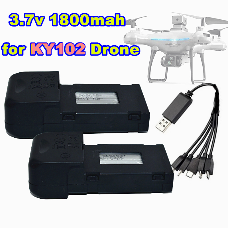 Drone Ky102 Rc - Drone Pil KY102 3.7V 1800mah KY102