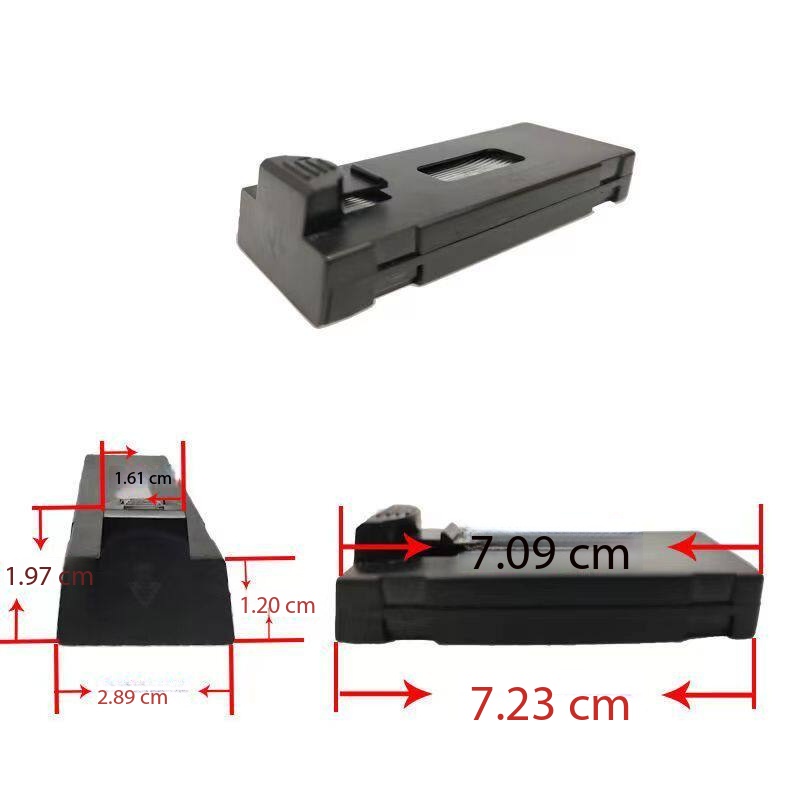 3.7V 1800mAh 3800mAh RC Drone  - Drone Rc E88 Pro incelemesi ve fiyatı
