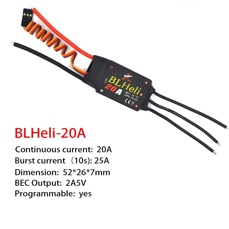 1-3 adet fırçasız ESC BLHeli 2 - Drone Rc Diy incelemesi ve fiyatı