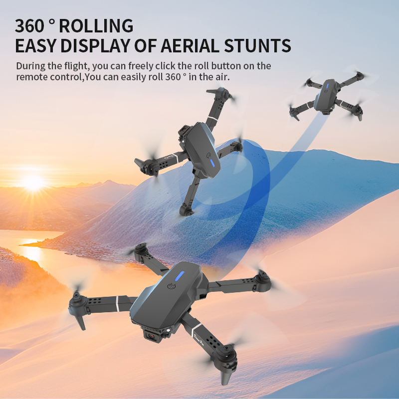 E88 Pro Katlanabilir Drone Çif - Drone Rc E88 Pro incelemesi ve fiyatı