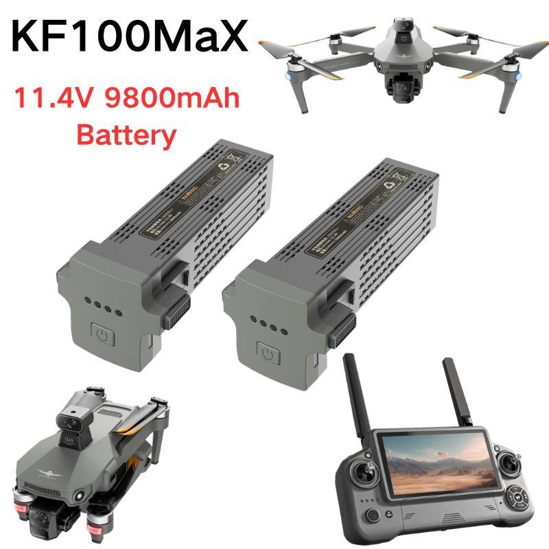 KF100 MAX RC Drone Orijinal Pi - Drone Lipo Battery incelemesi ve fiyatı