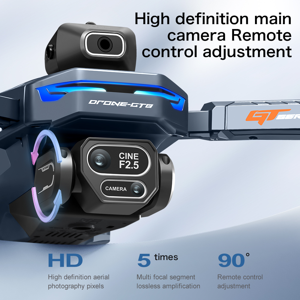 Drone GT8 4K Fırçasız Motor Ko - Drone Gt8 Rc incelemesi ve fiyatı