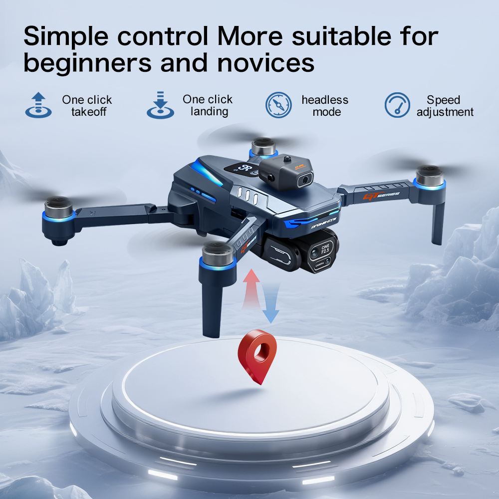 Drone GT8 4K Fırçasız Motor Ko - Drone Gt8 Rc incelemesi ve fiyatı