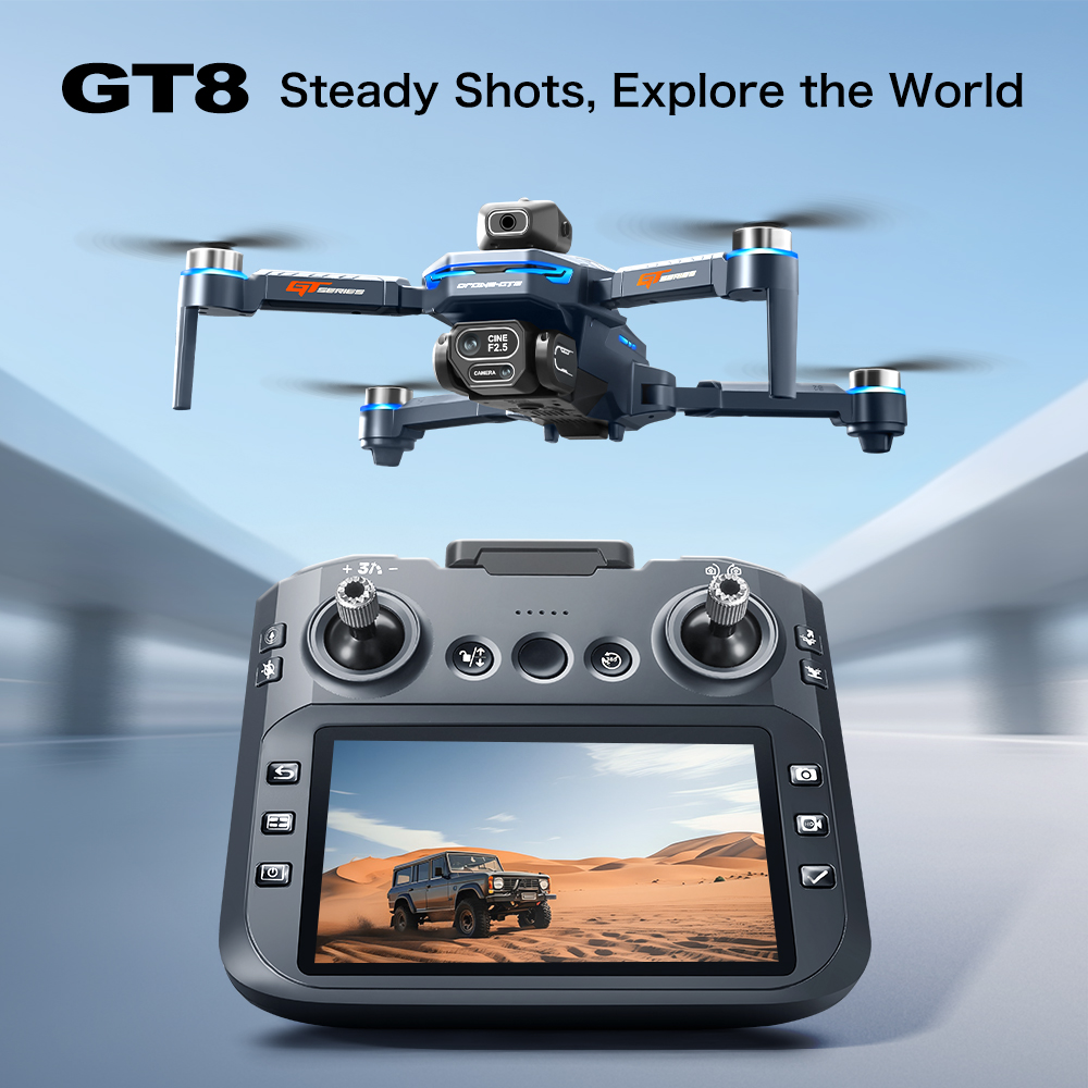2026 Yeni GT8 Drone 8K Profesy - Drone Gt8 Rc incelemesi ve fiyatı